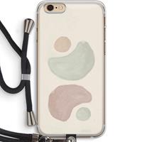 CaseCompany Geo #10: iPhone 6 PLUS / 6S PLUS Transparant Hoesje met koord