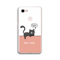 CaseCompany GSM poes: Google Pixel 3 XL Transparant Hoesje