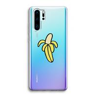 CaseCompany Banana: Huawei P30 Pro Transparant Hoesje
