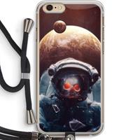 CaseCompany Voyager: iPhone 6 PLUS / 6S PLUS Transparant Hoesje met koord