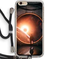 CaseCompany Ephemeral: iPhone 6 PLUS / 6S PLUS Transparant Hoesje met koord