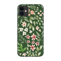 CaseCompany Botanical green sweet flower heaven: Volledig geprint iPhone 11 Hoesje