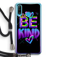 CaseCompany Be Kind: Huawei P30 Lite Transparant Hoesje met koord