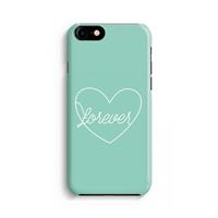 CaseCompany Forever heart pastel: Volledig Geprint iPhone 7 Hoesje