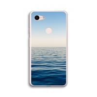 CaseCompany Water horizon: Google Pixel 3 XL Transparant Hoesje