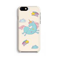 CaseCompany Vliegende eenhoorn: Volledig Geprint iPhone 7 Hoesje