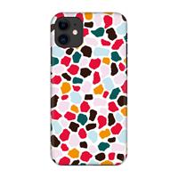 CaseCompany Colored Giraffe: Volledig geprint iPhone 11 Hoesje