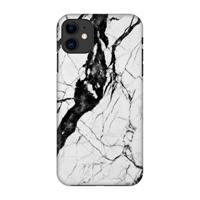 CaseCompany Witte marmer 2: Volledig geprint iPhone 11 Hoesje