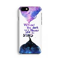CaseCompany Stars quote: Volledig Geprint iPhone 7 Hoesje
