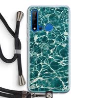 CaseCompany Weerkaatsing water: Huawei P20 Lite (2019) Transparant Hoesje met koord