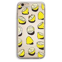 CaseCompany When Life Gives You Lemons...: iPhone 6 Plus / 6S Plus Transparant Hoesje