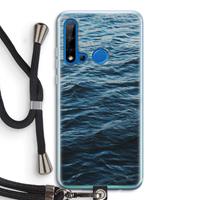 CaseCompany Oceaan: Huawei P20 Lite (2019) Transparant Hoesje met koord