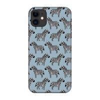 CaseCompany Zebra: Volledig geprint iPhone 11 Hoesje