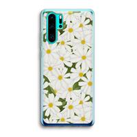 CaseCompany Summer Daisies: Huawei P30 Pro Transparant Hoesje