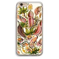 CaseCompany Haeckel Nepenthaceae: iPhone 6 Plus / 6S Plus Transparant Hoesje