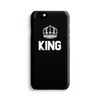 CaseCompany King zwart: Volledig Geprint iPhone 7 Hoesje