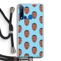 CaseCompany Kanye Call Me℃: Huawei P20 Lite (2019) Transparant Hoesje met koord