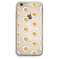 CaseCompany Bacon to my eggs #1: iPhone 6 Plus / 6S Plus Transparant Hoesje
