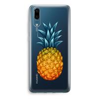 CaseCompany Grote ananas: Huawei P20 Transparant Hoesje