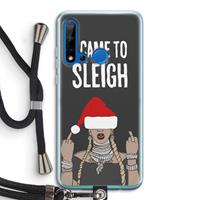 CaseCompany Came To Sleigh: Huawei P20 Lite (2019) Transparant Hoesje met koord