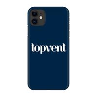 CaseCompany Topvent Navy: Volledig geprint iPhone 11 Hoesje