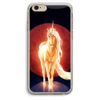 CaseCompany Last Unicorn: iPhone 6 Plus / 6S Plus Transparant Hoesje