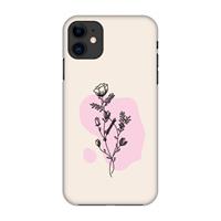 CaseCompany Roses are red: Volledig geprint iPhone 11 Hoesje