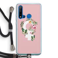 CaseCompany Venus: Huawei P20 Lite (2019) Transparant Hoesje met koord