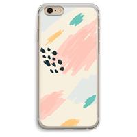 CaseCompany Sunday Chillings: iPhone 6 Plus / 6S Plus Transparant Hoesje
