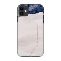 CaseCompany Stone White: Volledig geprint iPhone 11 Hoesje