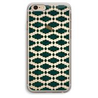 CaseCompany Moroccan tiles: iPhone 6 Plus / 6S Plus Transparant Hoesje