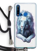 CaseCompany Child Of Light: Huawei P20 Lite (2019) Transparant Hoesje met koord