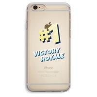 CaseCompany Victory Royale: iPhone 6 Plus / 6S Plus Transparant Hoesje