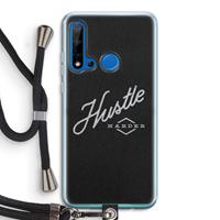 CaseCompany Hustle: Huawei P20 Lite (2019) Transparant Hoesje met koord