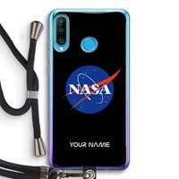 CaseCompany NASA: Huawei P30 Lite Transparant Hoesje met koord