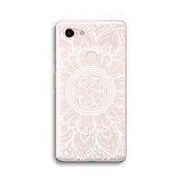 CaseCompany Roses Are Red: Google Pixel 3 XL Transparant Hoesje