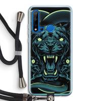 CaseCompany Cougar and Vipers: Huawei P20 Lite (2019) Transparant Hoesje met koord