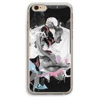 CaseCompany Camouflage de sommeil: iPhone 6 Plus / 6S Plus Transparant Hoesje