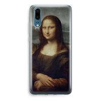 CaseCompany Mona Lisa: Huawei P20 Transparant Hoesje