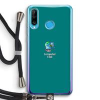 CaseCompany Win98: Huawei P30 Lite Transparant Hoesje met koord