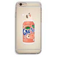 CaseCompany S(peach)less: iPhone 6 Plus / 6S Plus Transparant Hoesje