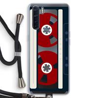 CaseCompany Here's your tape: Oppo A91 Transparant Hoesje met koord