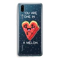 CaseCompany One In A Melon: Huawei P20 Transparant Hoesje