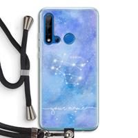 CaseCompany Sterrenbeeld - Licht: Huawei P20 Lite (2019) Transparant Hoesje met koord