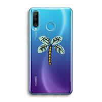CaseCompany Palmboom: Huawei P30 Lite Transparant Hoesje