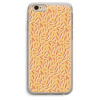 CaseCompany Camouflage: iPhone 6 Plus / 6S Plus Transparant Hoesje