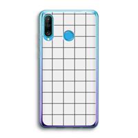 CaseCompany Rooster: Huawei P30 Lite Transparant Hoesje