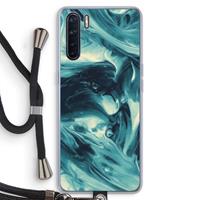 CaseCompany Dreaming About Whales: Oppo A91 Transparant Hoesje met koord