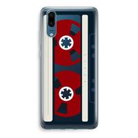 CaseCompany Here's your tape: Huawei P20 Transparant Hoesje