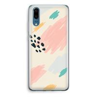 CaseCompany Sunday Chillings: Huawei P20 Transparant Hoesje